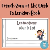 Les émotions!  Alain le Lait  ** Extension Book and Flashcards