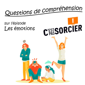 Preview of Les émotions - Compréhension
