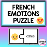 Les émotions-un casse-tête (French emotions puzzle)