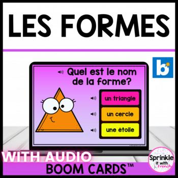 Preview of Les formes BOOM Cards™️ | French Shapes Boom Cards™️