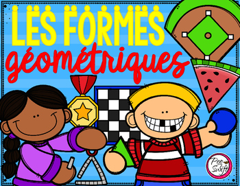 Preview of Les formes géométriques - Interactive Worksheets - Set 2