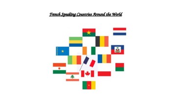 Preview of Les francophones autour du monde/ French Speakers Around the World