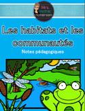 Module sur les habitats et les communautés (French Habitat