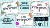 Les inférences - Cartes à tâches - Bundle !