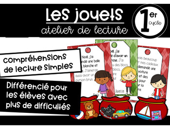 Preview of Les jouets - Atelier de lecture