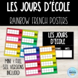 Les jours d'école: rainbow (French)
