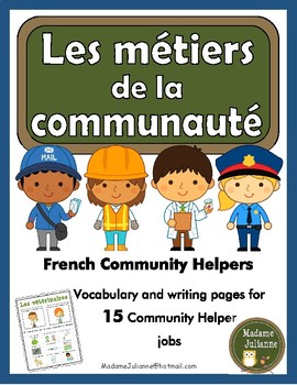 Preview of Les métiers de la communauté / French Community Helpers