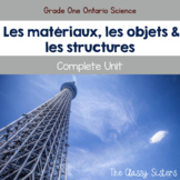 French-Materials, Objects, and Everyday Structures: Grade 