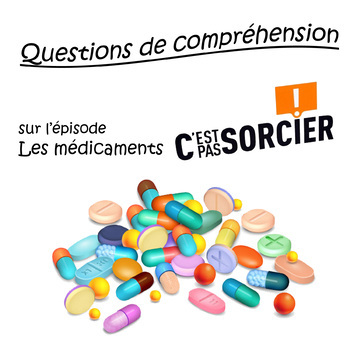 Preview of Les médicaments - Compréhension