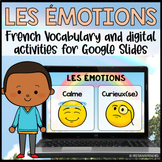 Les Émotions | French Emotions | Digital Activities for Go