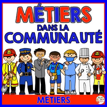 Preview of Les métiers - French Community Workers