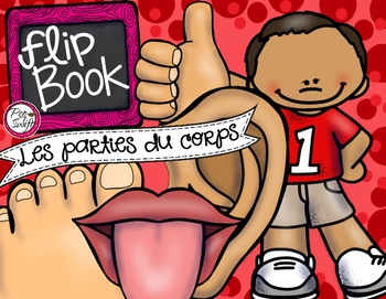 Preview of Les parties du corps - Flip Book