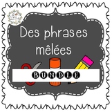 Les phrases mêlées (FRENCH Reading & Writing Practice)