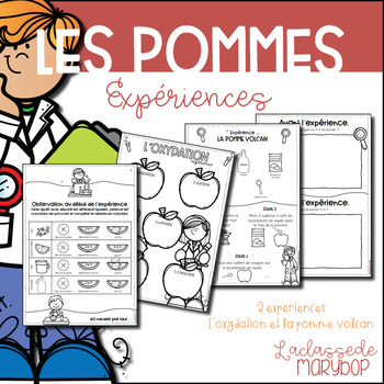 Preview of Les pommes - Expériences
