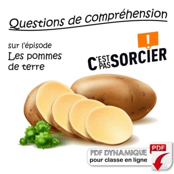Preview of Les pommes de terre - Compréhension