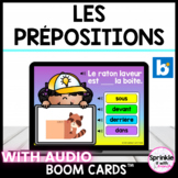 Les prépositions Boom Cards™️ | French Prepositions Boom C