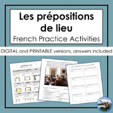 Les prepositions de lieu / French Prepositions of Place Wo