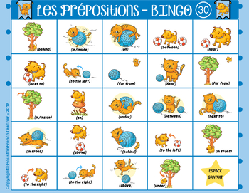 The French prepositions of place À, À la, À l', Au, and Aux in French