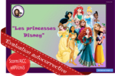 Les princesses Disney - Évaluation autocorrective (Distanc