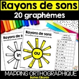 Les rayons de sons & Mapping orthographique - 20 graphèmes