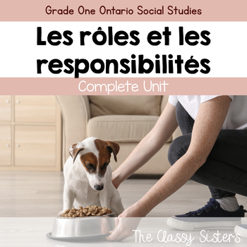 Preview of Our Changing Roles and Responsibilities-Grade 1 Ontario Social Studies (French)
