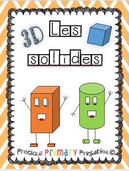 Preview of Les solides- French 3D Super Solids Pack - activities, worksheets and more!