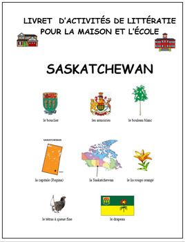 Preview of Les symboles de Saskatchewan, distance learning, litteratie (#406)