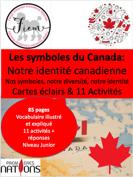 Preview of Les symboles du Canada, trousse complète, 11 activités, 85 p