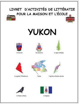 Preview of Les symboles du Yukon, distance learning, littératie, French (#409)