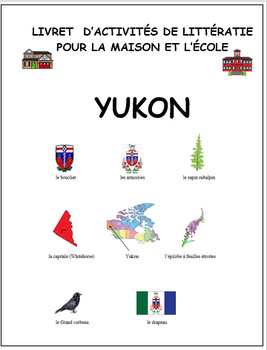 Preview of Les symboles du Yukon, French, activity booklet: symbols of Yukon (#409)