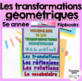 Les transformations géométriques | Motion Geometry Flipbooks