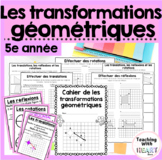 Les transformations géométriques | Motion Geometry Workboo