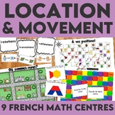 FRENCH Location and Movement Centres for Guided Math | Mov