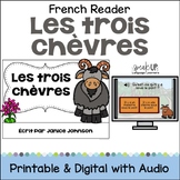 Les trois chèvres French Fairy Tale Emergent Reader Activi