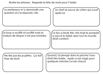 Les verbes 4: Je pratique mon vocabulaire {French Vocabulary Practice}