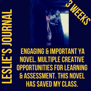 Preview of Leslie's Journal- YA Novel Study - High Interest Assignments 