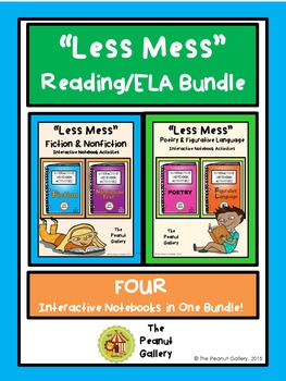 Preview of Reading/ELA Unit Bundle- Activity Pages/Interactive Notebook Activities