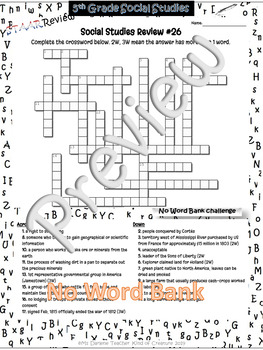 5th-grade crossword has us all stumped : r/mildlyinfuriating