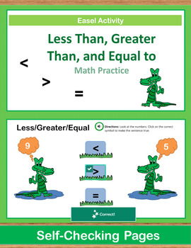 greater than less than equal to assessment