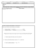 Lesson 1- Guide Notes- Math Essentials- Eureka G7 Module 2 Lesson 1A Integer Ops