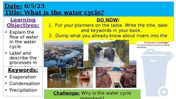 Preview of Lesson 1 - What is the water cycle? | UK Teachers