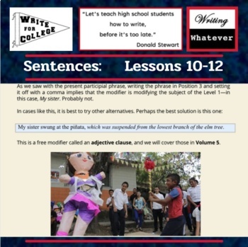 Preview of Lessons 10-12: Commas, Goofs, and the end of Passive Voice