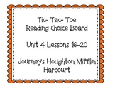 3rd grade Journey's Choice Boards Lessons 16-20