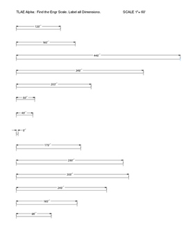 Preview of Lesson #2 STEM Answer Tri-Ruler TLAE ALPHA ENGR RULER