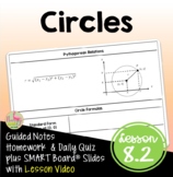 Circles with Lesson Video  (Unit 8)