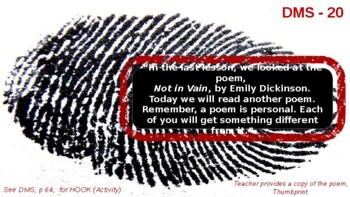 Preview of Lesson 20 - Thumbprint, Developing Metacognitive Skills