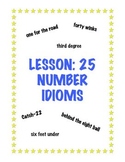 Lesson: 25 Number Idioms