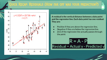 Preview of Lesson 3: Two Variable Data: Statistics (correlation, regressions, scatter plot)