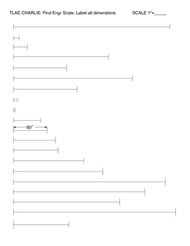 Preview of Lesson #4 STEM Engineering measure with Tri-Ruler TLAE CHARLIE ENGR RULER