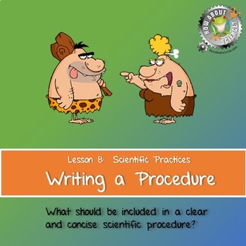 Preview of Lesson 8, Writing a Procedure